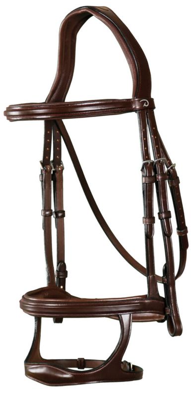 Dyon Double Noseband Bridle New English Collection