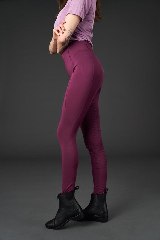 Equipage Kendra Fullgrip Ridetights Italian Plum