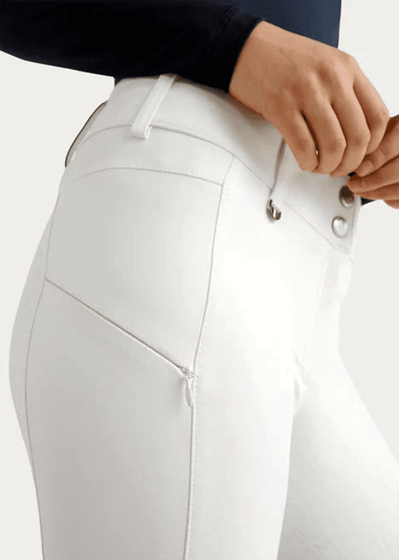 Tommy Hilfiger Fullgrip Ridebukse Pro TH Optic White