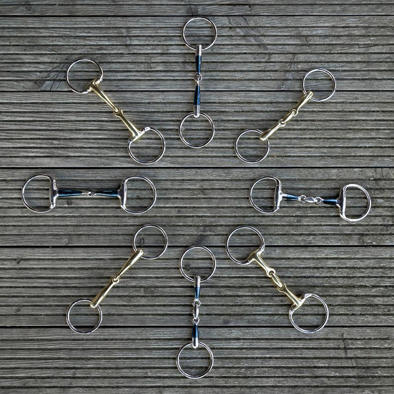 QHP Eggbutt bit Anatomical double jointed