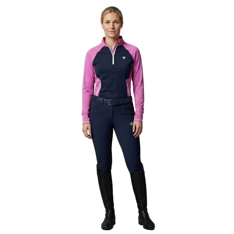 C2E Queens Park Ladies Zip Neck Trainingshirt