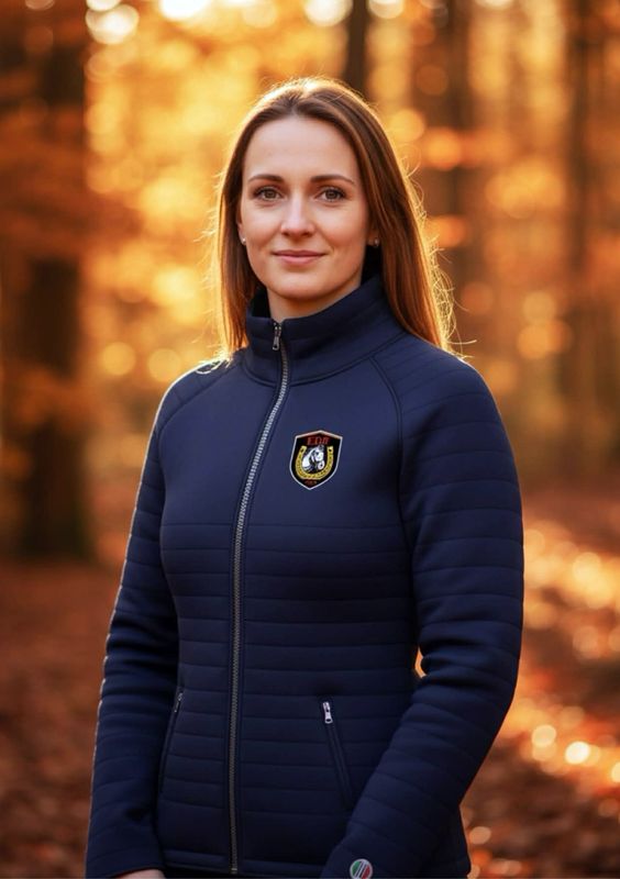 C2E Vattert Jakke Dame Navy