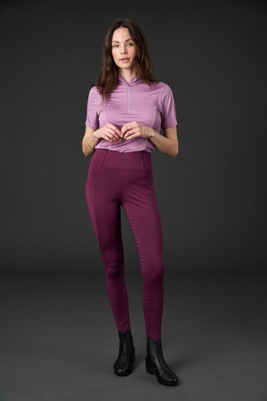 Equipage Kendra Fullgrip Ridetights Italian Plum