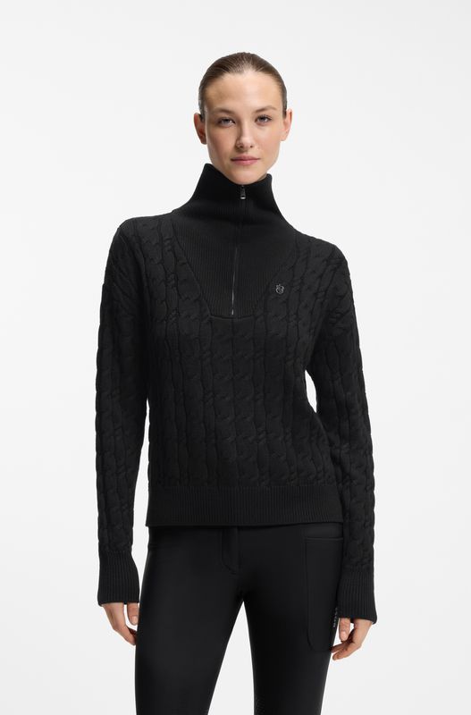 Hugo Boss Ella Zip Knit