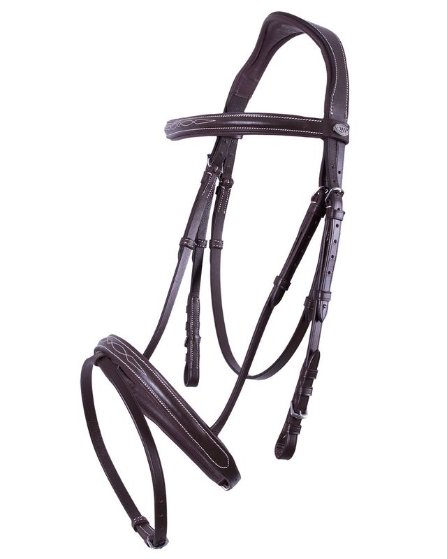 QHP Bridle Luxury Stitched