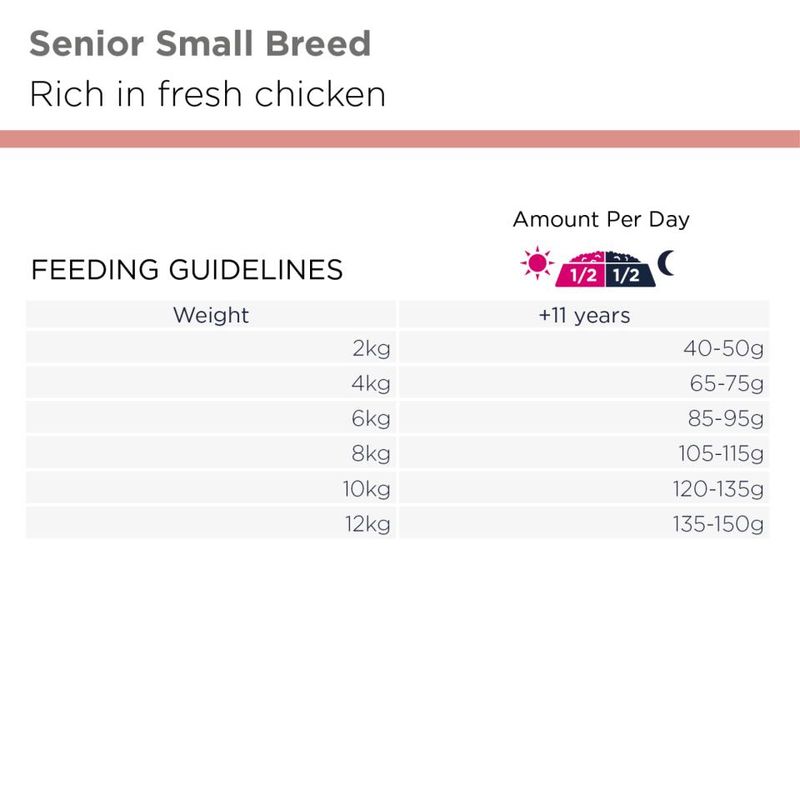 EUKANUBA Senior Small Breed Kylling 3kg