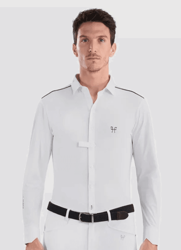 HorsePilot Aerolight Show Shirt Herre Hvit